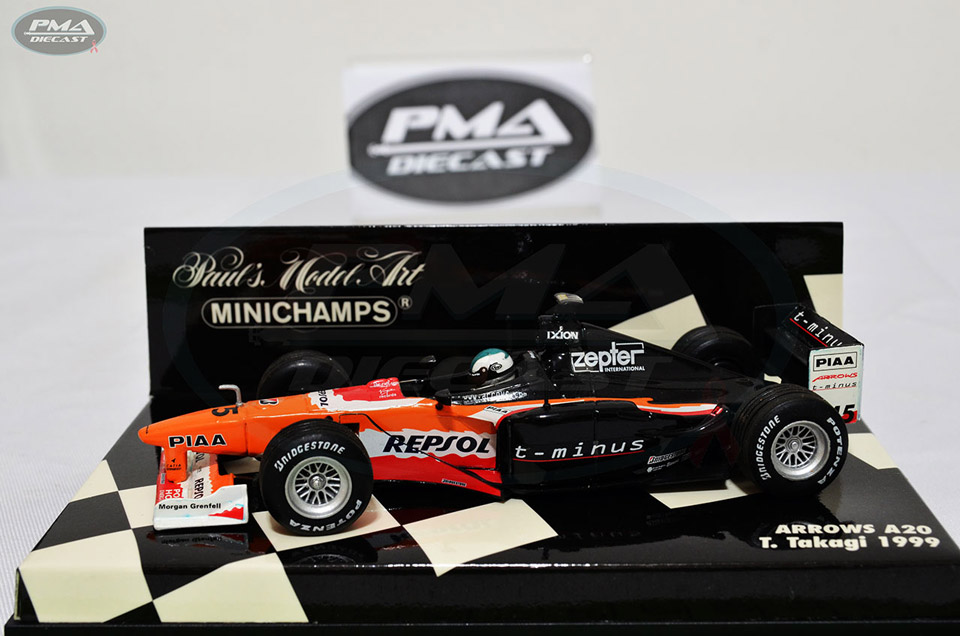 TORA TAKAGI 1999 ARROWS A20 1:43
